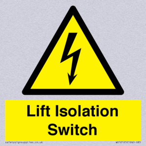 Lift Isolation Switch